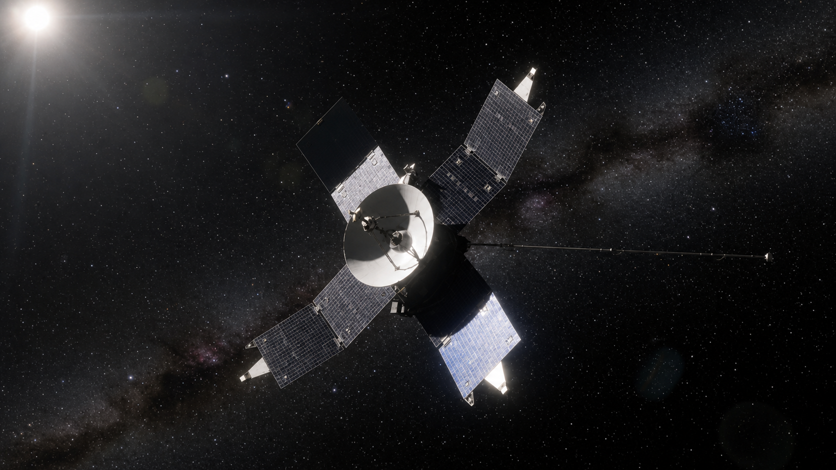 Heliofugal Explorer spacecraft concept in deep space